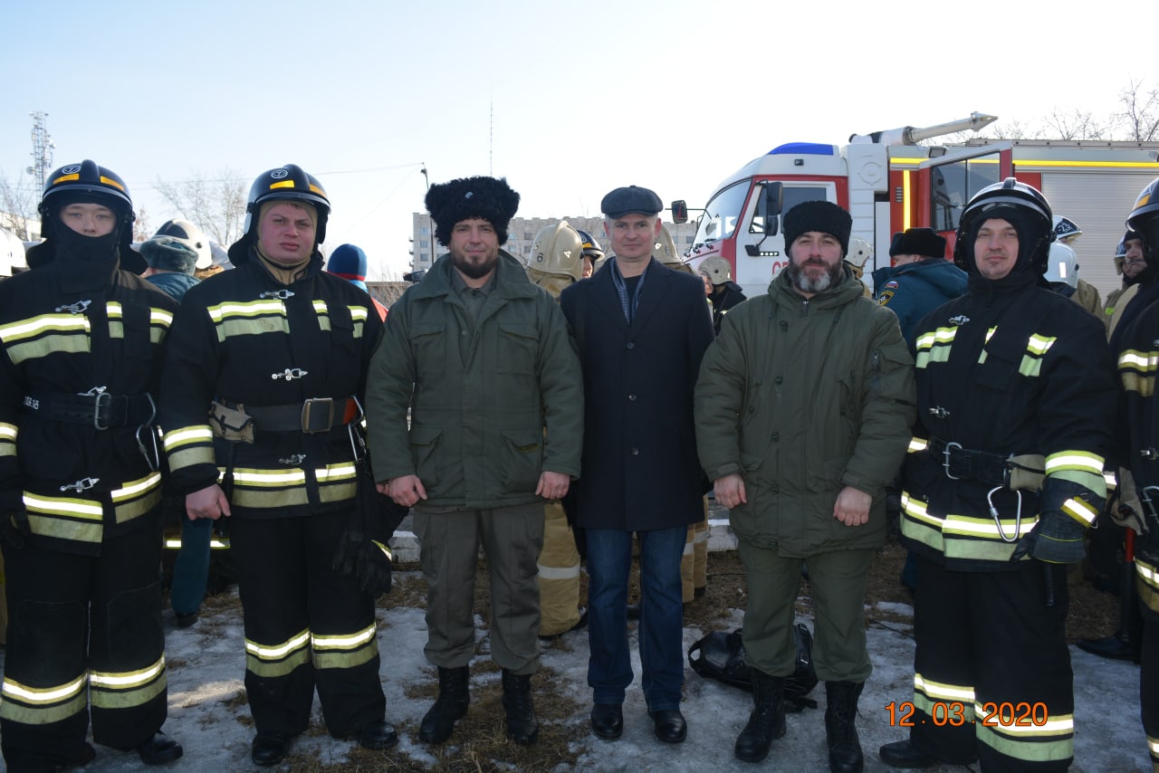 Казачья народная дружина стала лучшей командой пожарно-спасательного подразделения Курганской области 