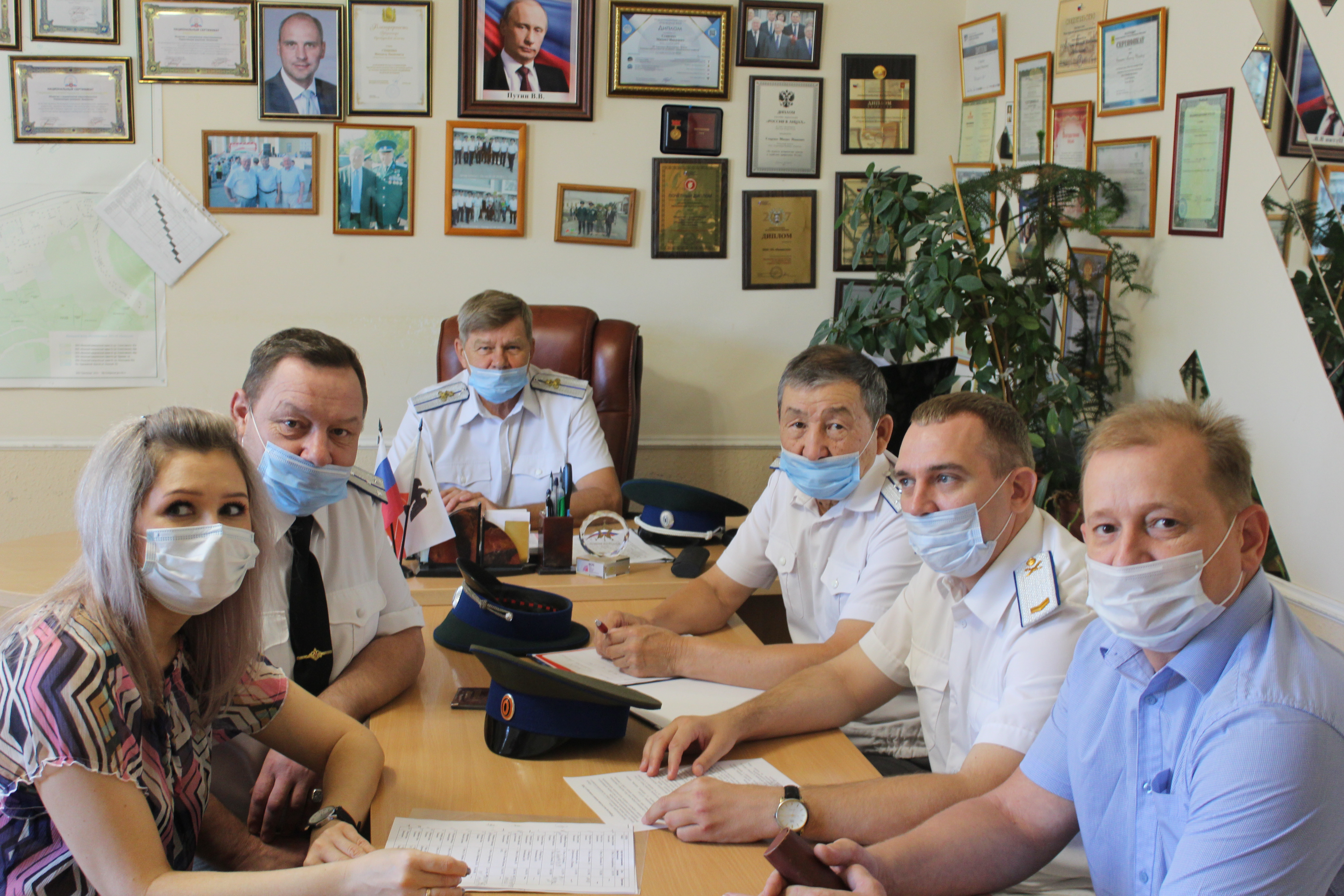 Орские казаки приняли участие в совещании по вопросу формирования мобилизационного резерва