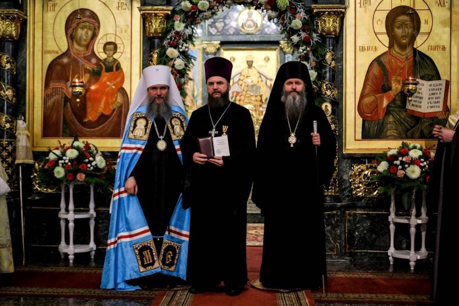 Духовник «Исетской линии» Оренбургского казачьего войска награжден Патриаршей наградой