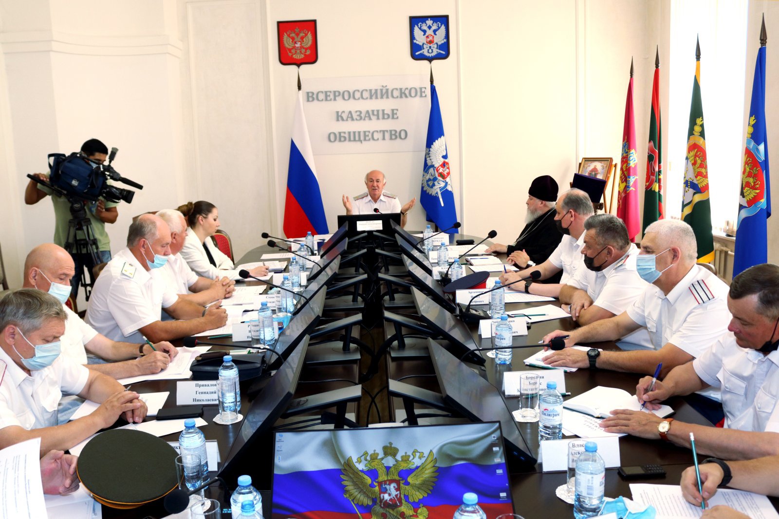 В Москве состоялось ежегодное заседание Совета атаманов Всероссийского казачьего общества.