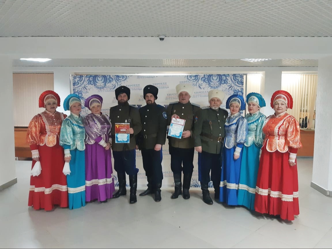 Казачий хор Уфимско-Табынского отдела получил высокую оценку жюри на конкурсе