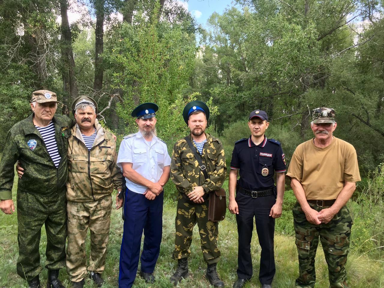 Казачья служба: Казаки Первого отдела ОКВ прошли с экорейдом по морю