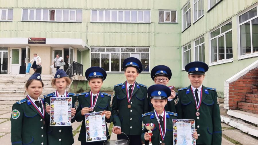 Казачата города Касли стали призерами в «Зарнице»