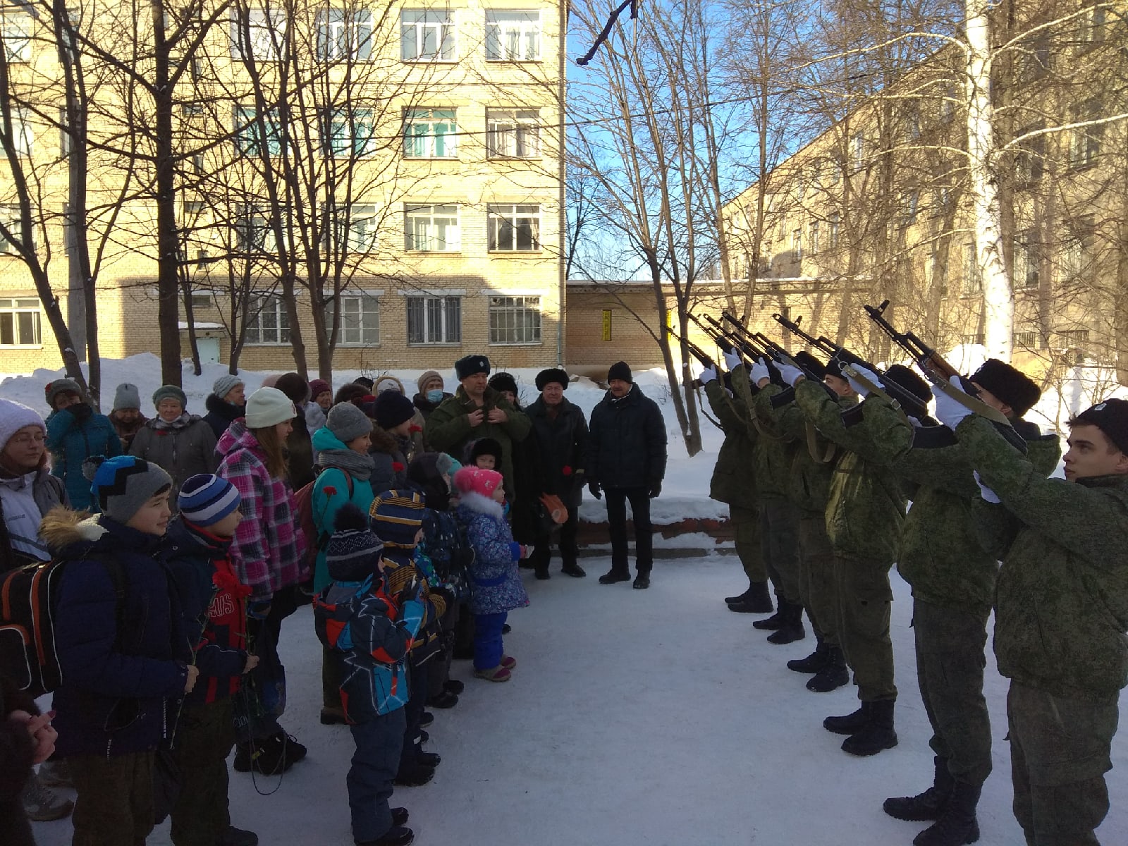 Продолжаем рассказывать, как прошел День защитника Отечества у казаков Оренбургского казачьего войска