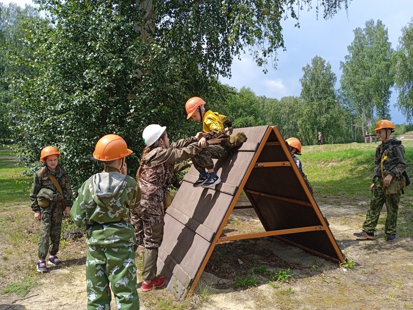В Челябинской области казачата достойно выступили на «Зарнице»