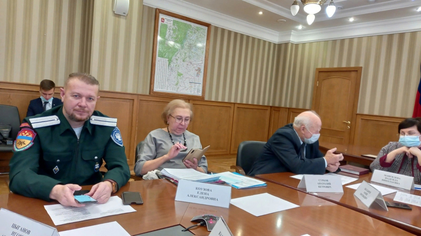 Атаман Второго отдела принял участие в заседании Совета по патриотическому воспитанию граждан