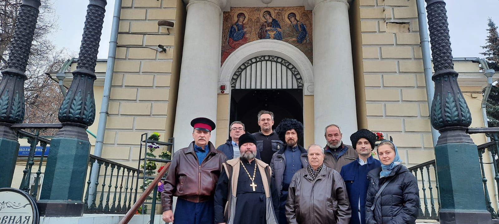 Казаки представительства ОВКО в Москве отметили праздник Покрова Пресвятой Богородицы