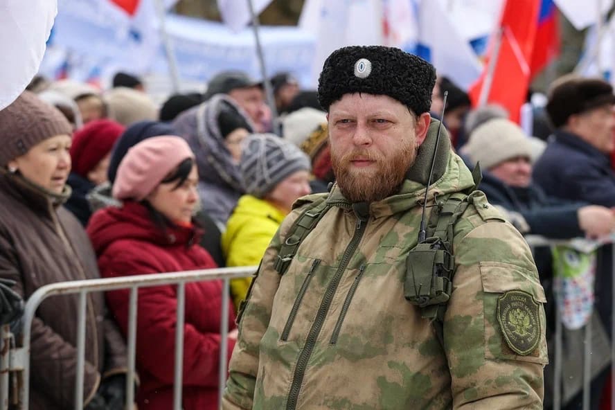 Казаки Челябинска обеспечивали порядок во время митинг-концерта