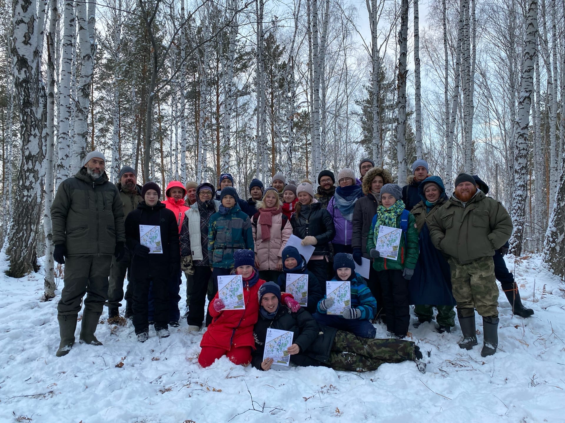 В поисково-туристическом клубе «Орлёнок» казаки провели занятия по ориентированию