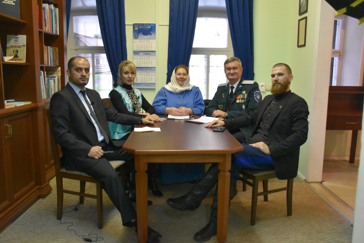 В штабе ОВКО состоялась встреча казаков с представителями народов, проживающих на территории войска