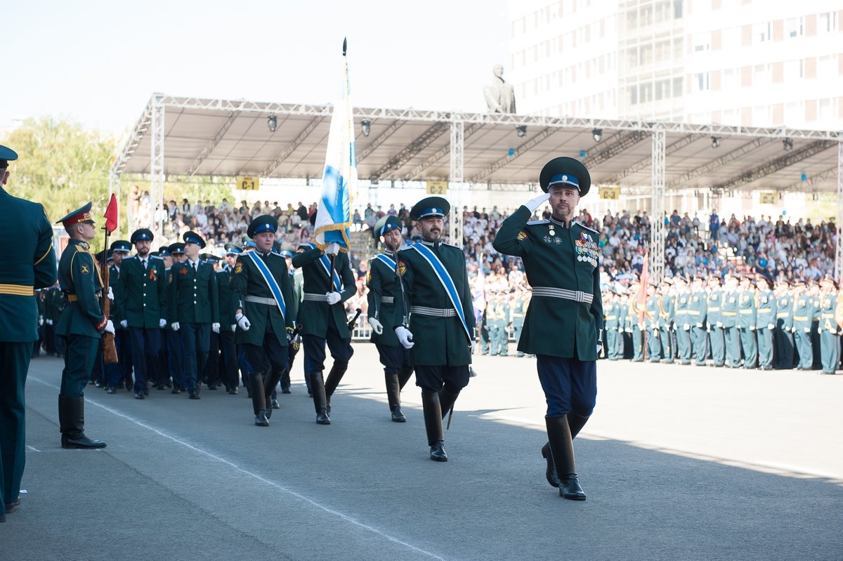 Казаки Первого отдела участвовали в параде Победы