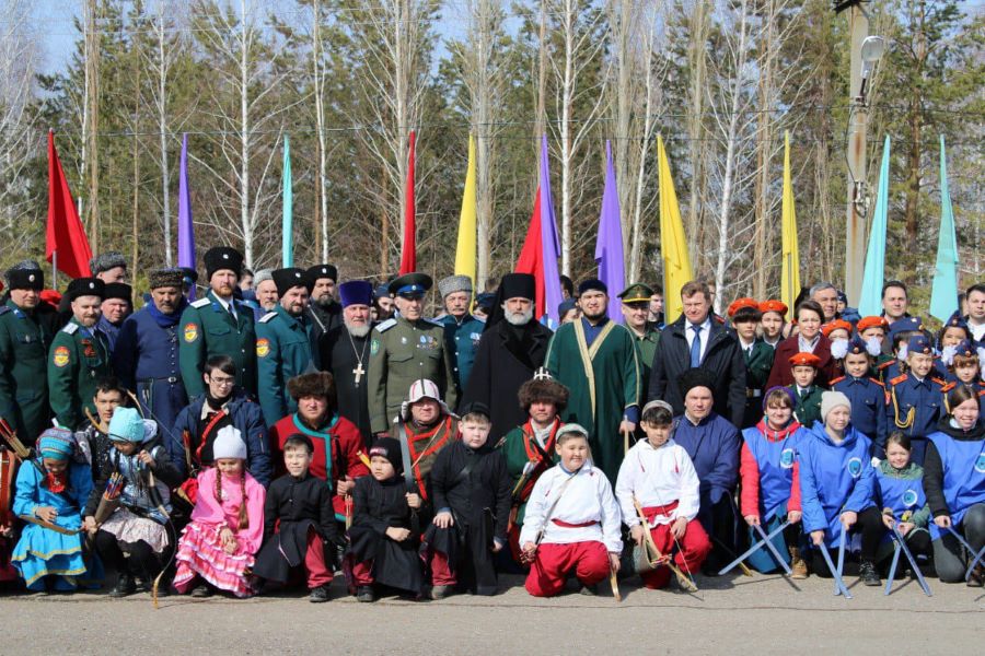 Казаки Башкирии и Оренбурга обсудили вопросы военно-патриотического воспитания на фестивале «Казарла»
