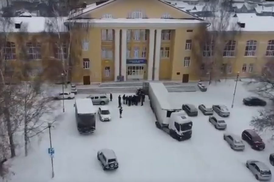 Как казаки Челябинской области собирали гумпомощь (видео)