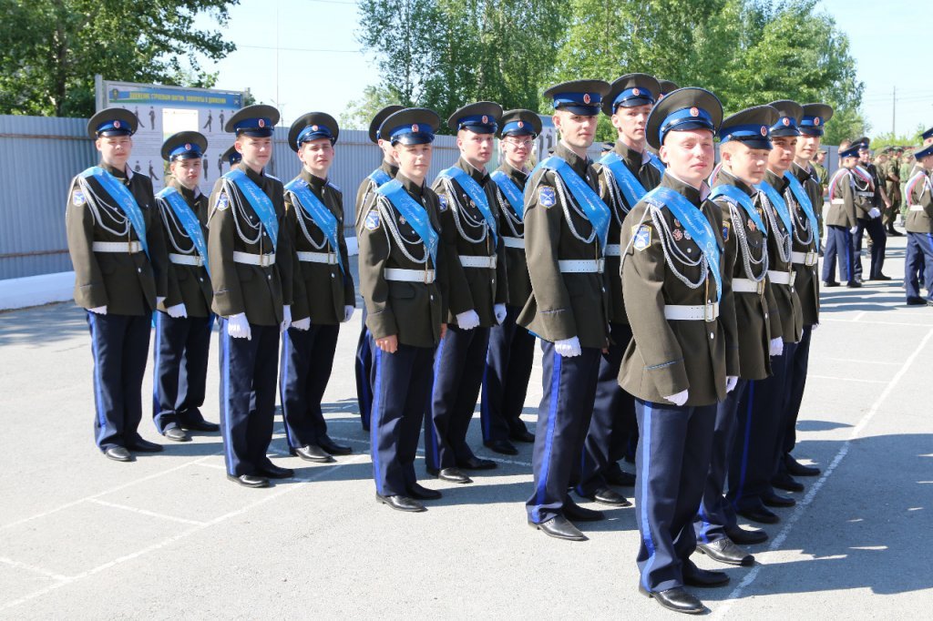 Выпускной кадет Первого Уральского казачьего кадетского корпуса
