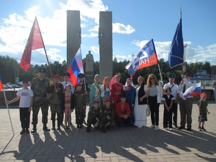 Челябинская казачья молодежь выступила в поддержку спецоперации