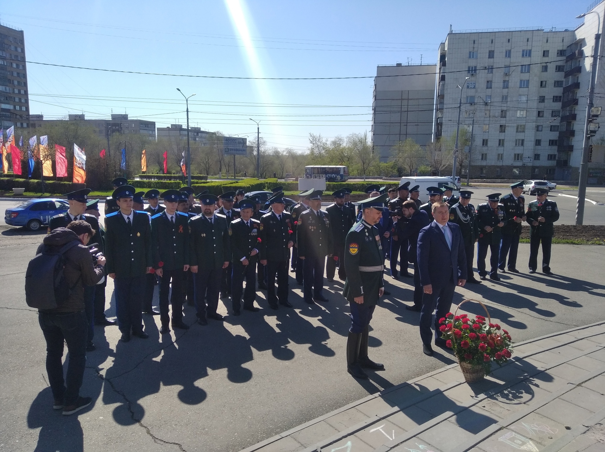 В Оренбурге в день Георгия Победоносца отметили день старшинства Оренбургского казачьего войска