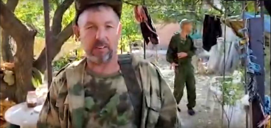 Казаки-добровольцы показали последствия артобстрела ВСУ (видео)