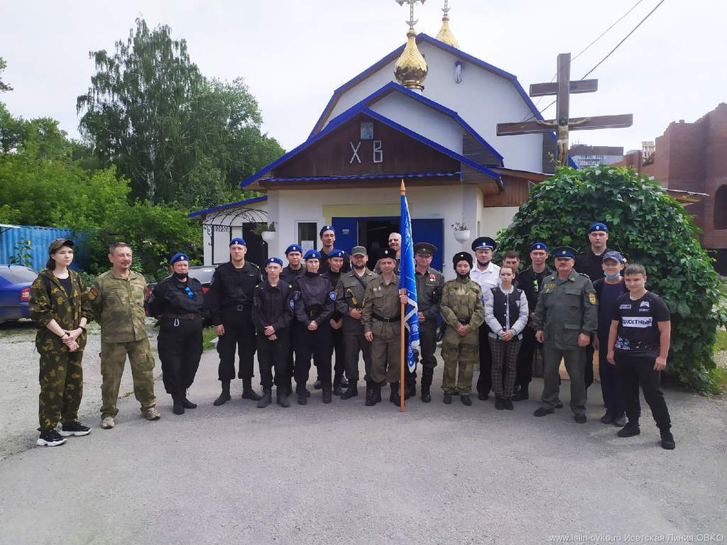 В хуторе «Екатерининский» состоялось принятие присяги казаками