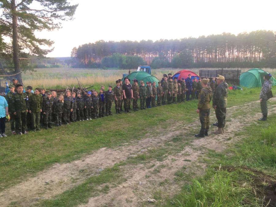 В Свердловской области прошли сборы «Егоровский сполох» для воспитанников «Исетской линии» 