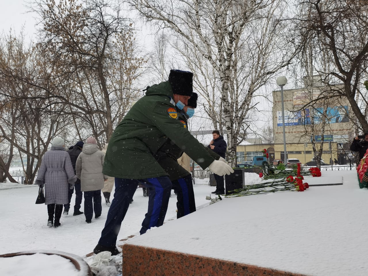 Талицкие казаки почтили память разведчика Н.И. Кузнецова