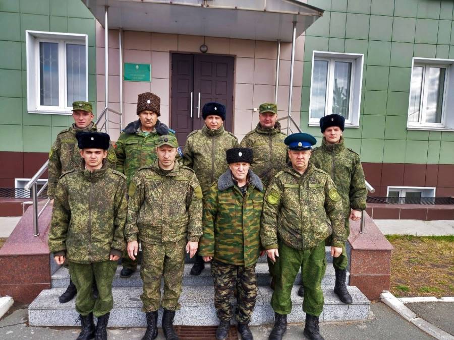Миасские казаки выходят на охрану государственной границы с Казахстаном