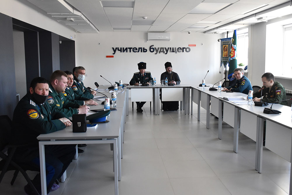 Ежегодный круг Оренбургского казачьего войска прошел в режиме видеоконференцсвязи