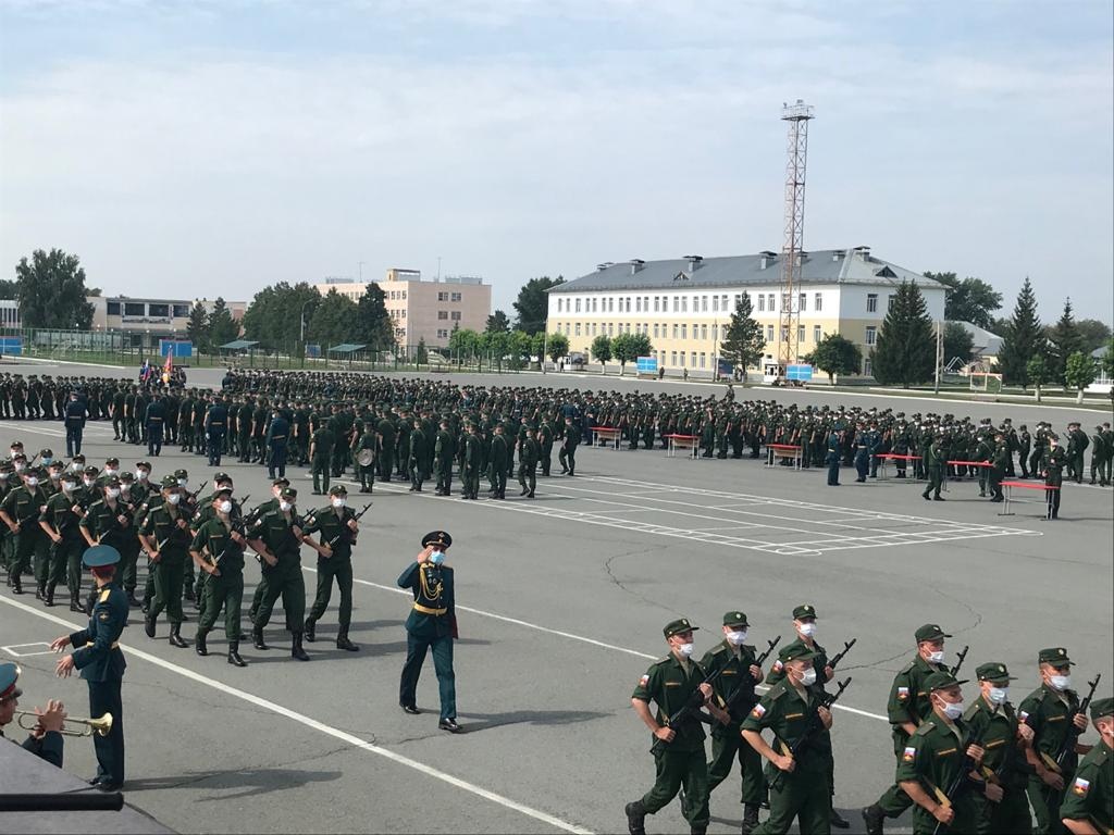 Молодые казаки ОКВ приняли военную присягу в 90-й Гвардейской Витебско-Новгородской танковой дивизии 