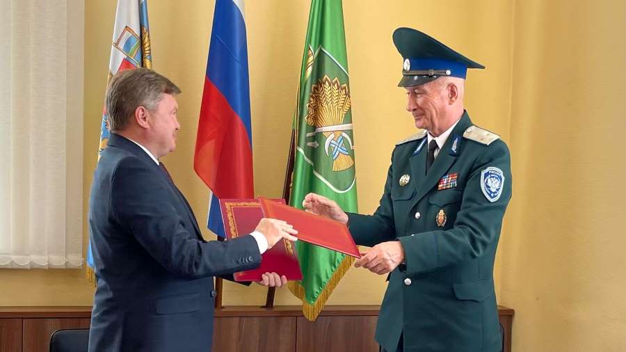 Администрация Камышлова и Оренбургское казачье войско подписали соглашение о сотрудничестве