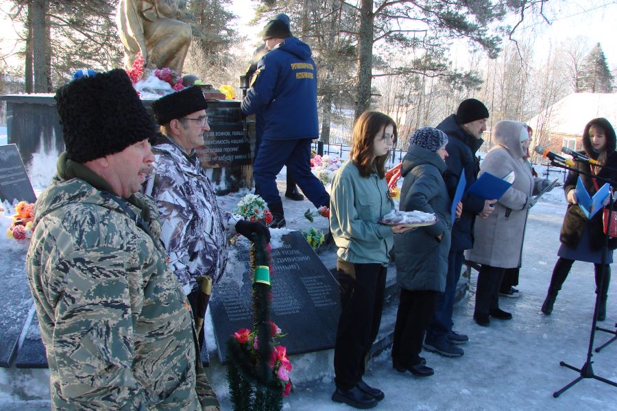 Казаки в Карелии почтили память жертв блокады Ленинграда
