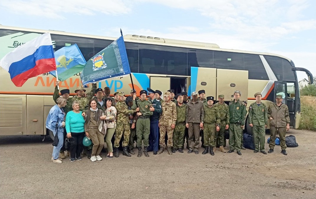 Пятая смена оренбургских казаков вернулась с Украины