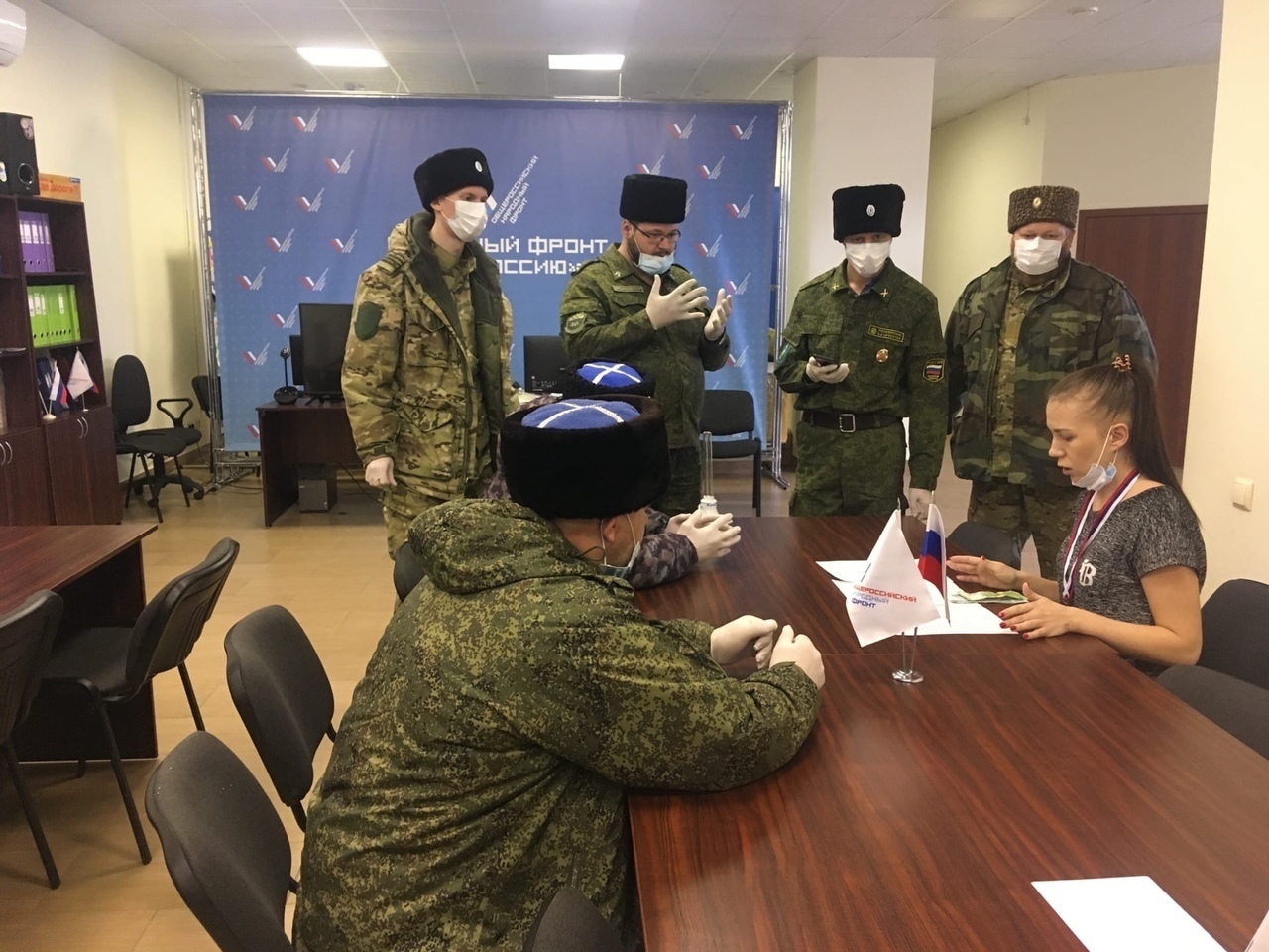 В единстве сила: казаки продолжают решать вопросы по противодействию пандемии на территории деятельности ОКВ