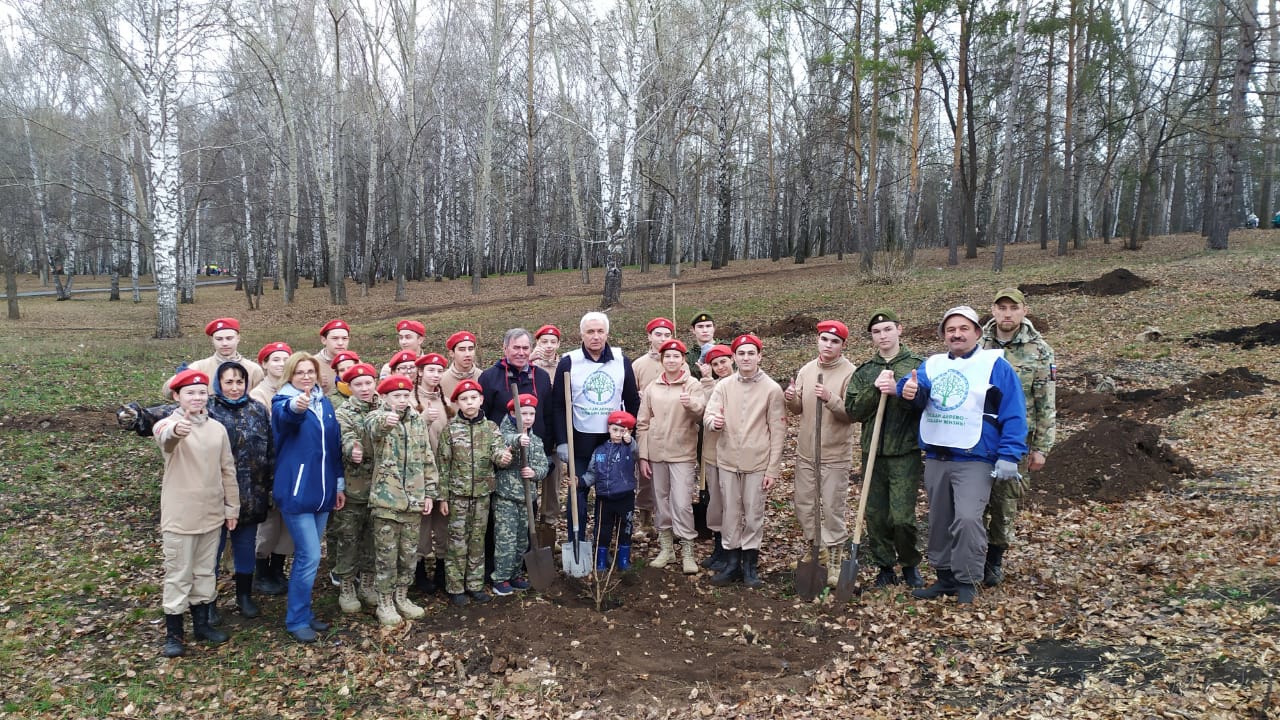 Уфимско-Табныские казаки и кадеты приняли участие в массовых экологических акциях