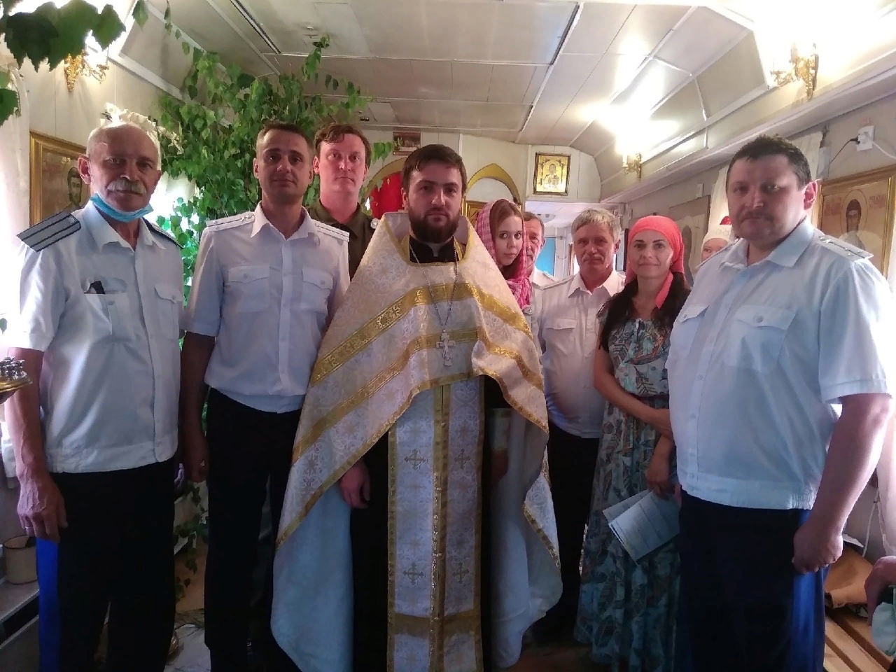  Как казаки Второго отдела ОКВ отметили праздник Святой Троицы