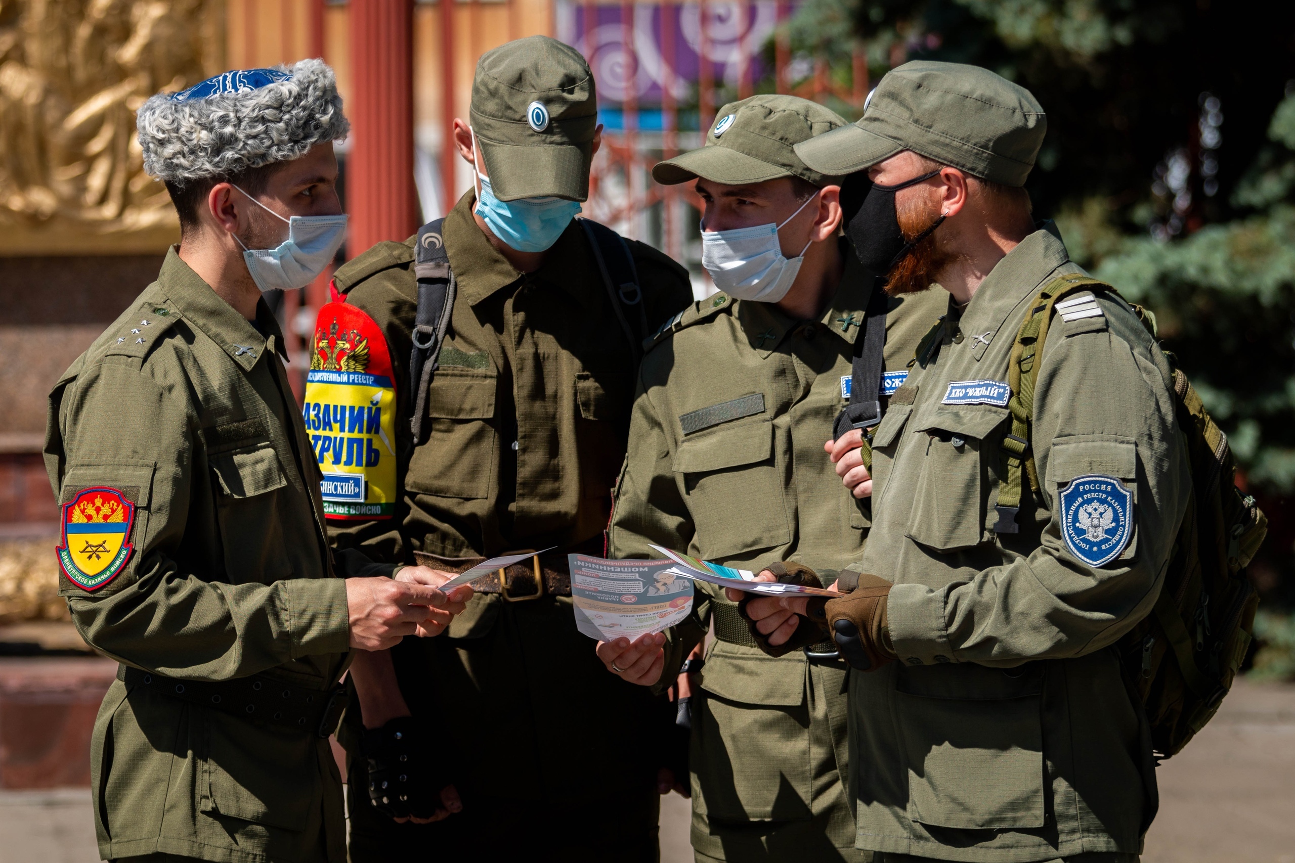 Оренбургские казаки вновь вышли на патрулирование общественного порядка в городе Челябинске 
