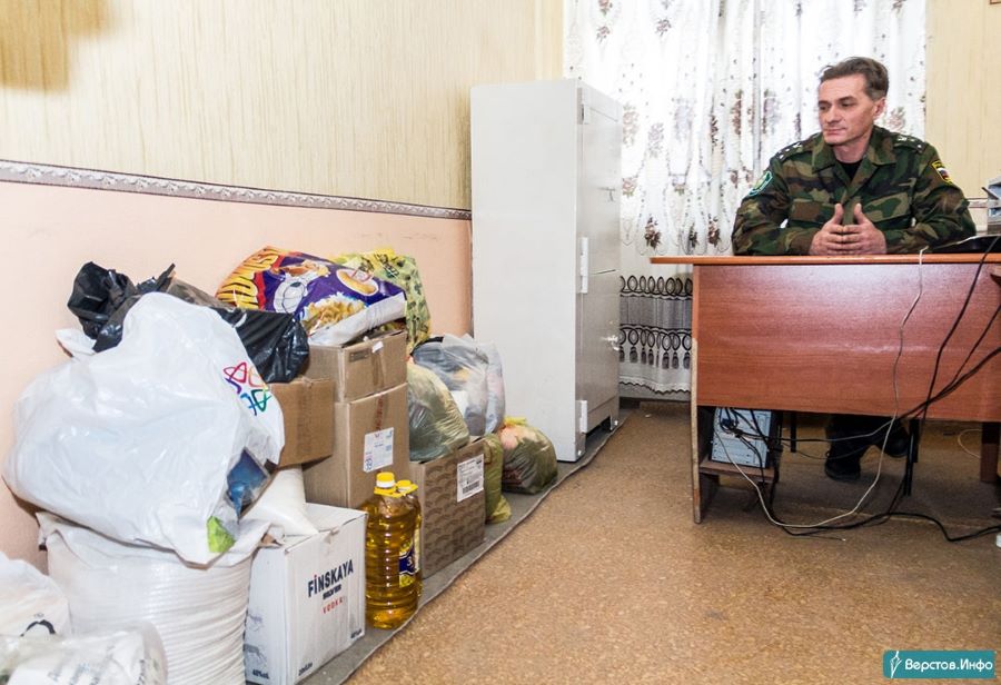 Казаки Магнитогорска собирают гуманитарную помощь для жителей Донбасса