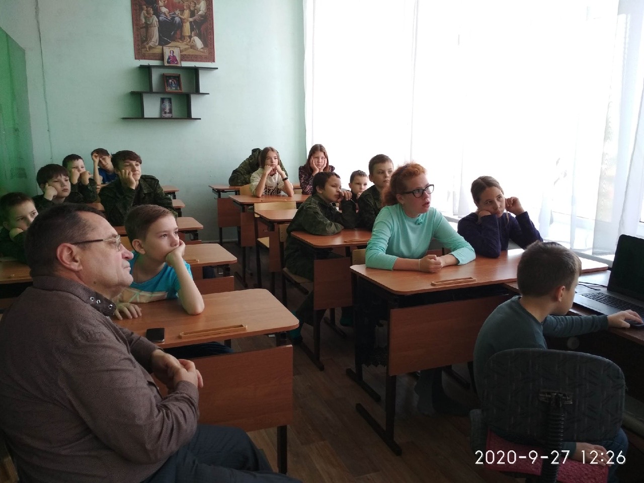 Зауральские казаки проводят занятия с юными казачатами клуба «Станица»