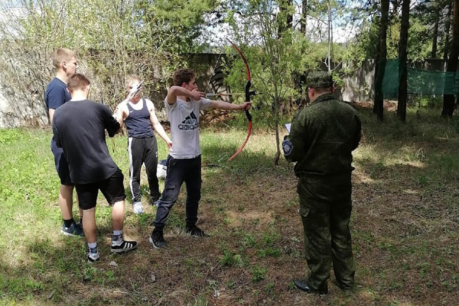 В Челябинской области казаки провели военно-спортивную игру «Пластун»