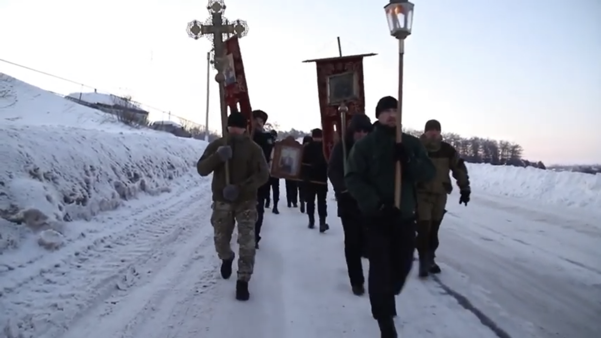 Видео: В Башкирии прошел казачий крестный ход в день Державной иконы Пресвятой Богородицы 