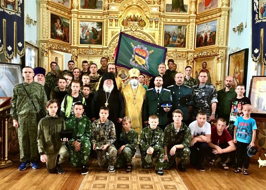 VI епархиальный слет казачьих кадетов состоялся в Салаватской епархии