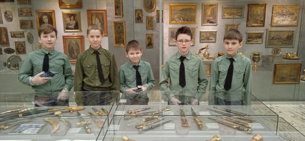 Кадеты из поселка Магнитка посетили Златоустовские музеи 