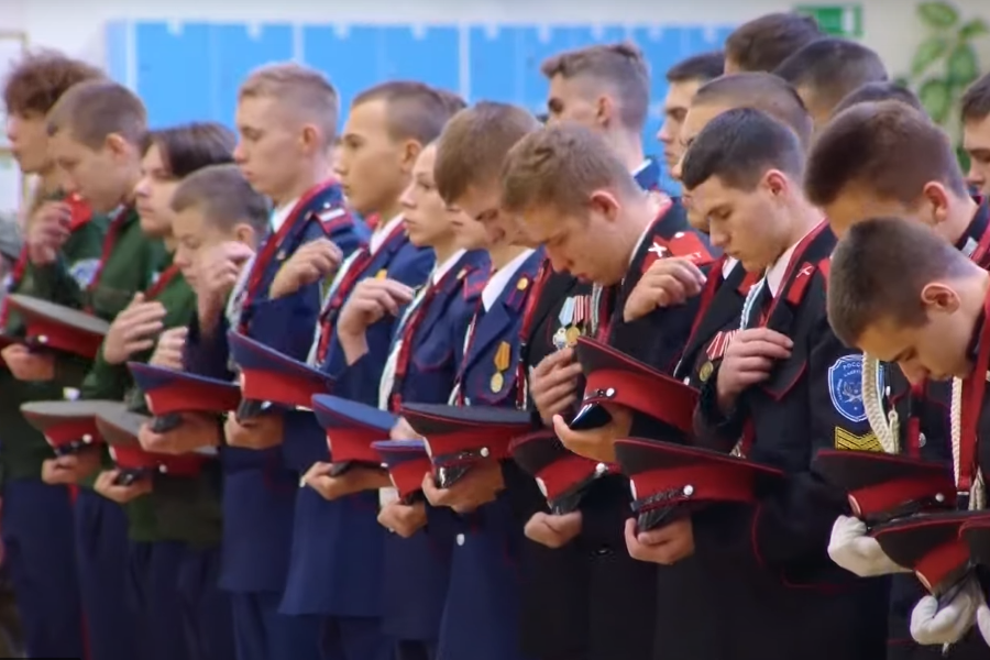Молодые казаки со всей России приехали в Екатеринбург на соревнования (видео)