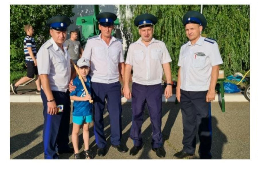 День молодежи в Пригородном отметили казаки Первого отдела Оренбургского казачьего войска