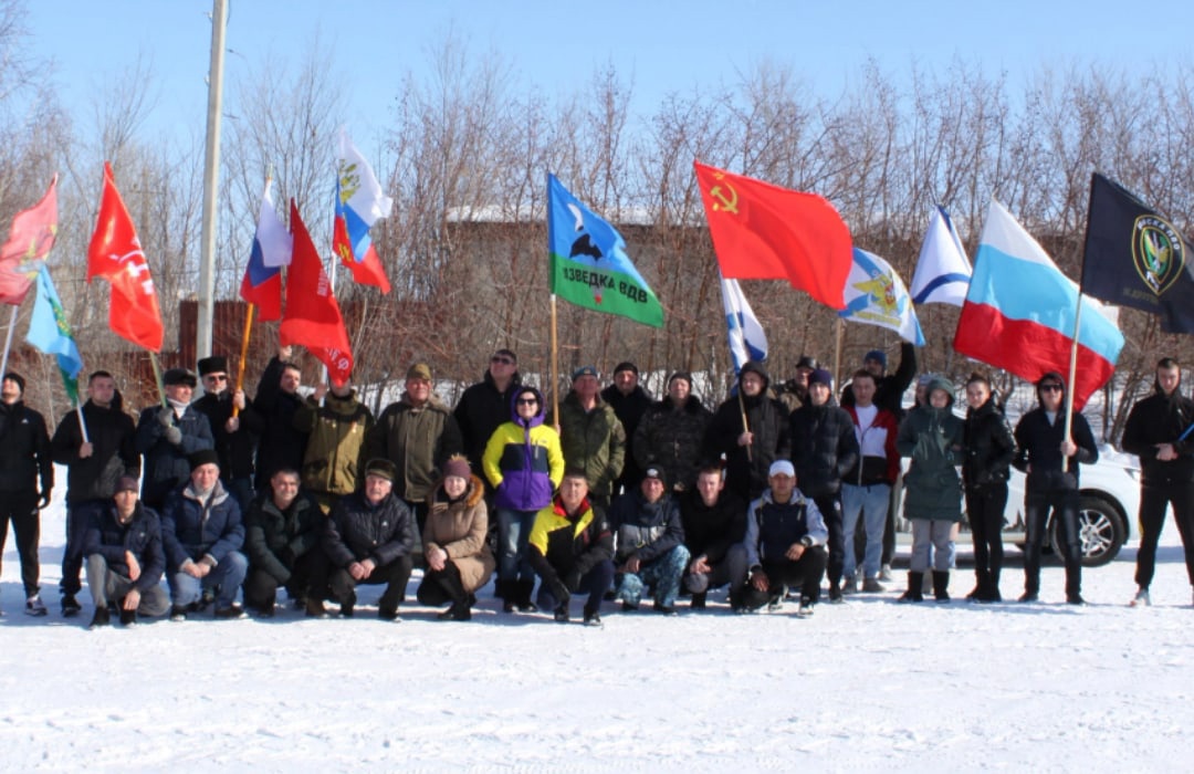 Участниками автопробега в поддержку российской армии стали казаки из села Агаповка Челябинской области (ВИДЕО)