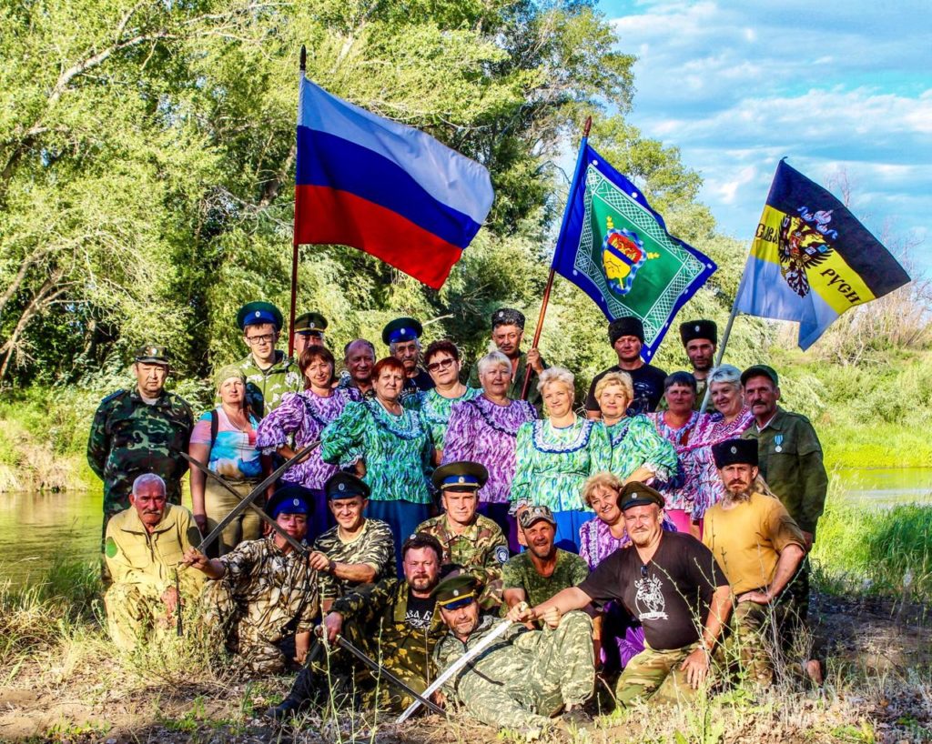 Практическая выучка: полевой сбор Оренбургских казаков