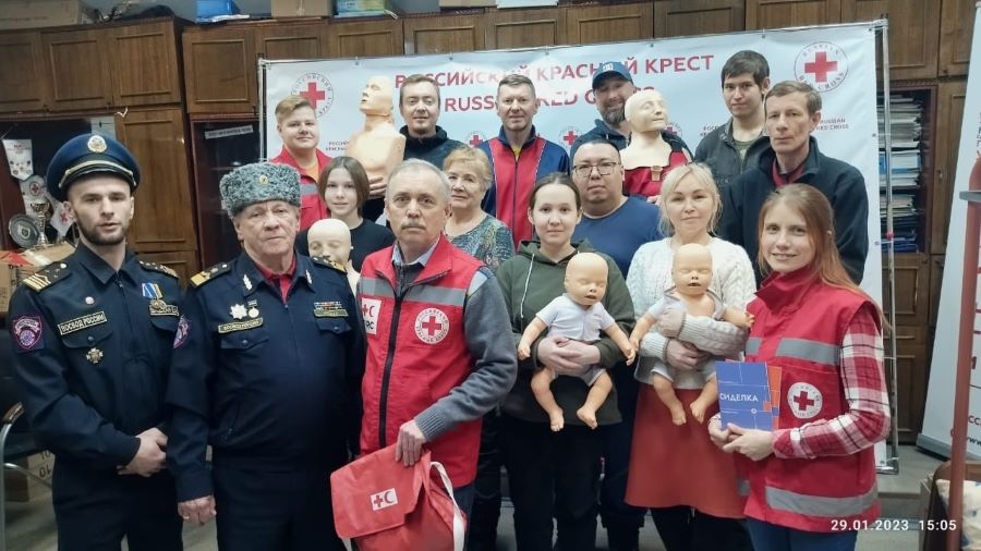 В Уфе казаки пройдут курсы первой помощи Красного Креста