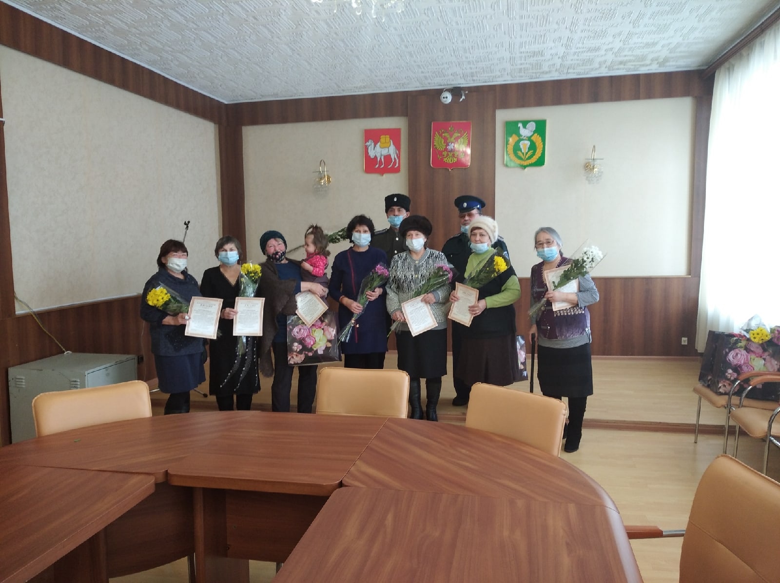 Оренбургские казаки отметили День добровольцев