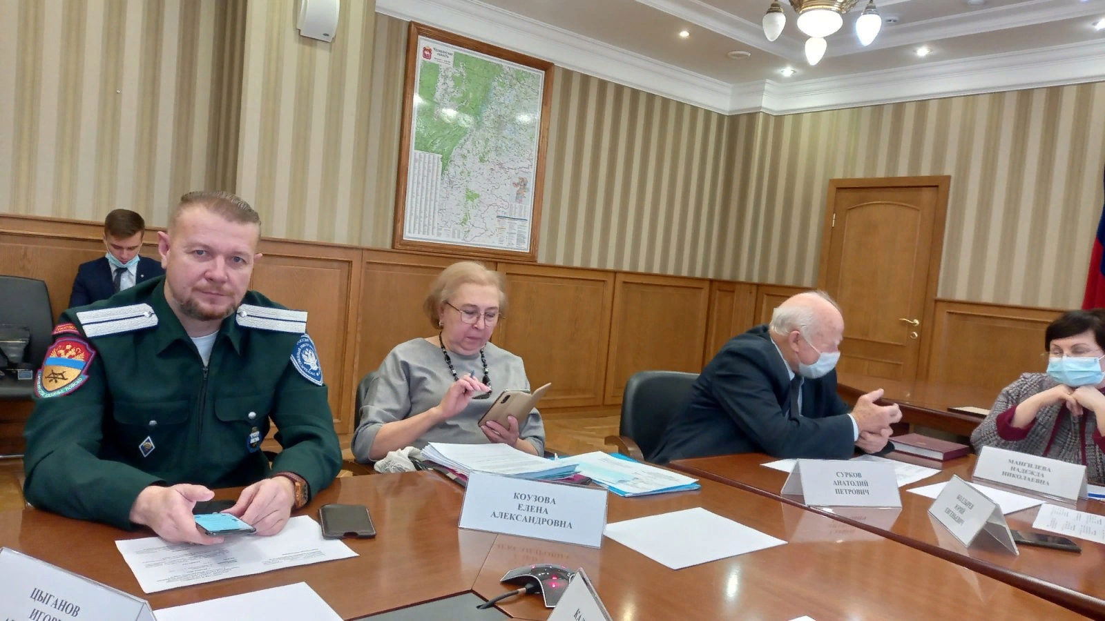 Атаман Второго отдела принял участие в заседании Совета по патриотическому воспитанию граждан