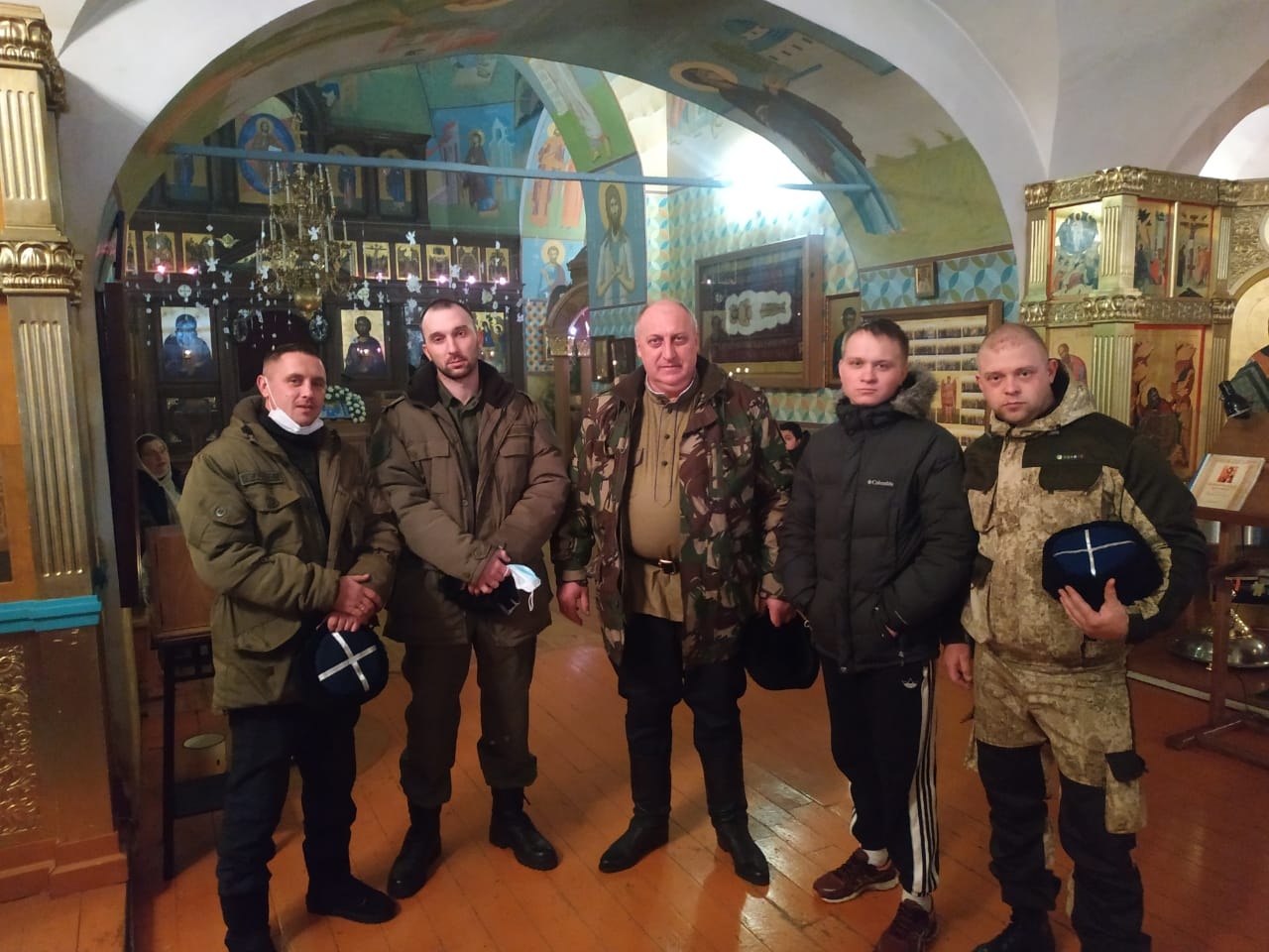 Казаки Оренбургского казачьего войска вышли на службу в праздник Крещения Господня