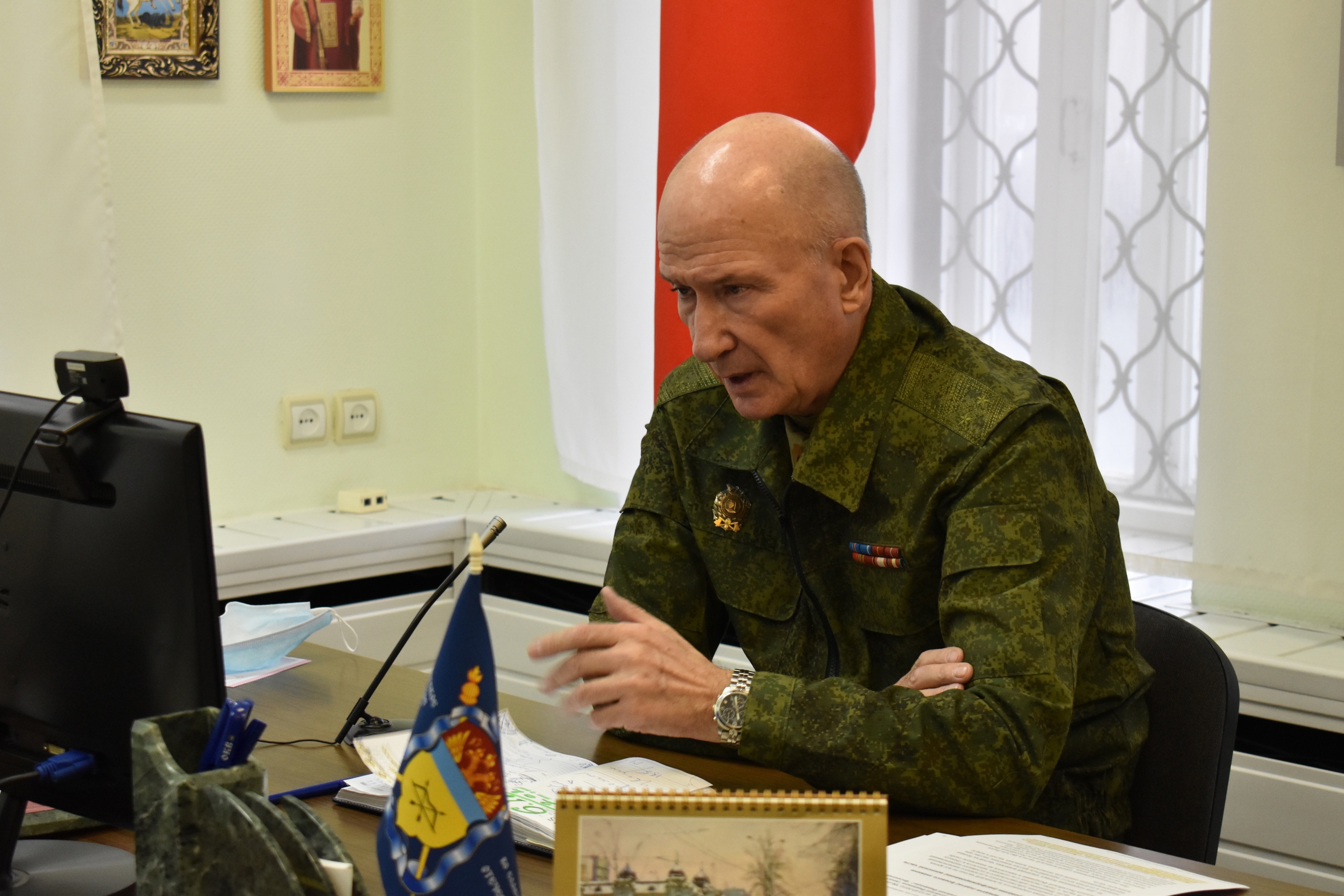 Совет атаманов поддержал кандидатуру С.Н. Слепова на должность атамана Первого отдела ОКВ