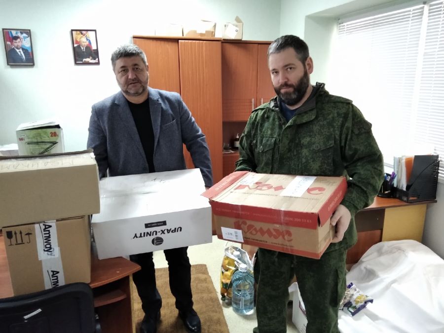 Нижнетагильские казаки поддержали гуманитарной помощью жителей ДНР